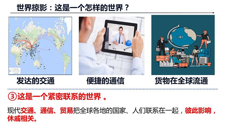 1.1+开放互动的世界+课件-2023-2024学年统编版道德与法治九年级下册08