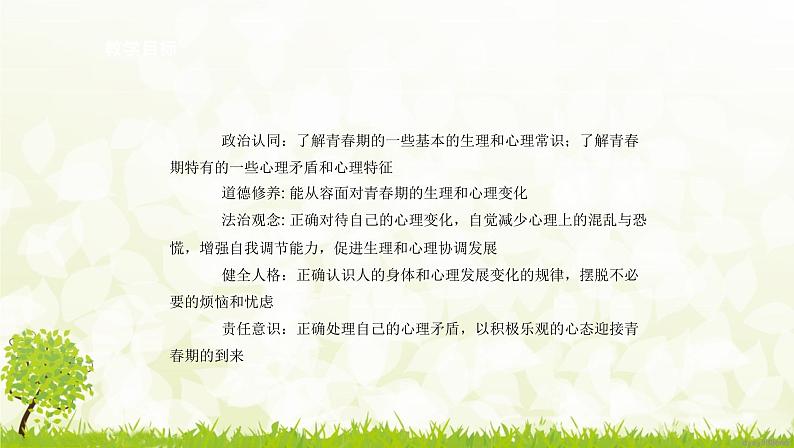 部编版七年级下册道德与法治第一单元1.1《悄悄变化的我》课件第2页