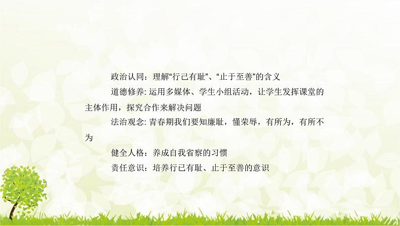 部编版七年级下册道德与法治第一单元3.2《青春有格》课件02