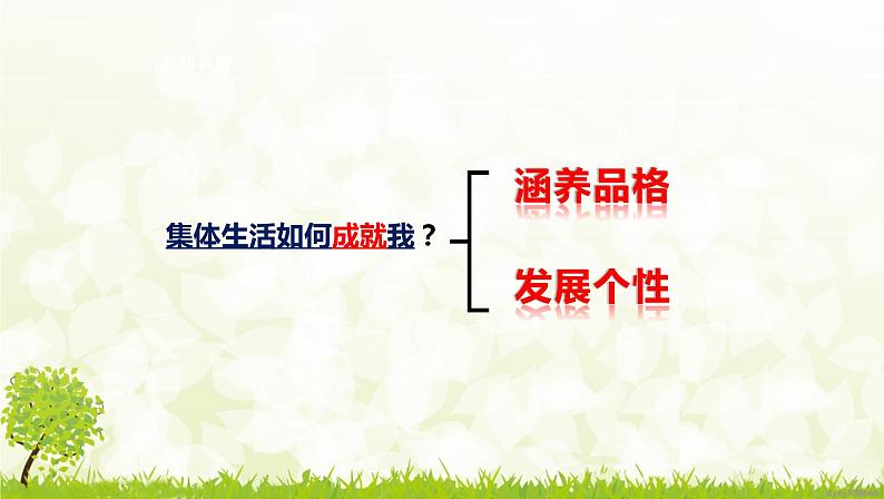 部编版七年级下册道德与法治第三单元6.2《集体生活成就我》课件04