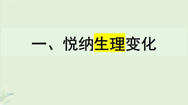 1.1悄悄变化的我++课件-2023-2024学年统编版道德与法治七年级下册第3页