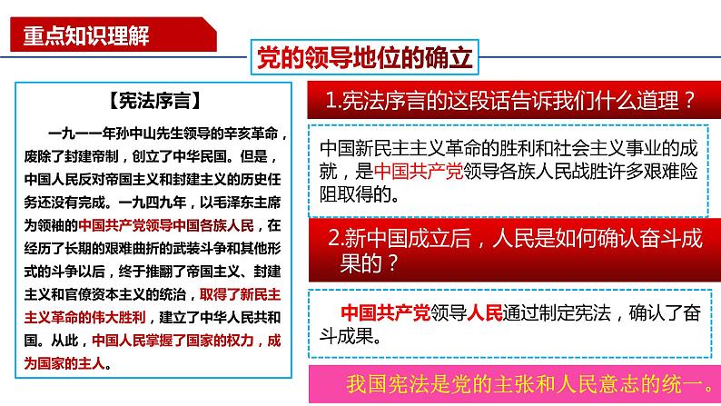 1.1+党的主张和人民意志的统一++课件-2023-2024学年统编版道德与法治八年级下册 (2)第4页