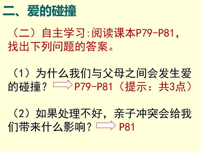 部编版（五四制）道德与法治六年级全一册 7.2 爱在家人间 课件08