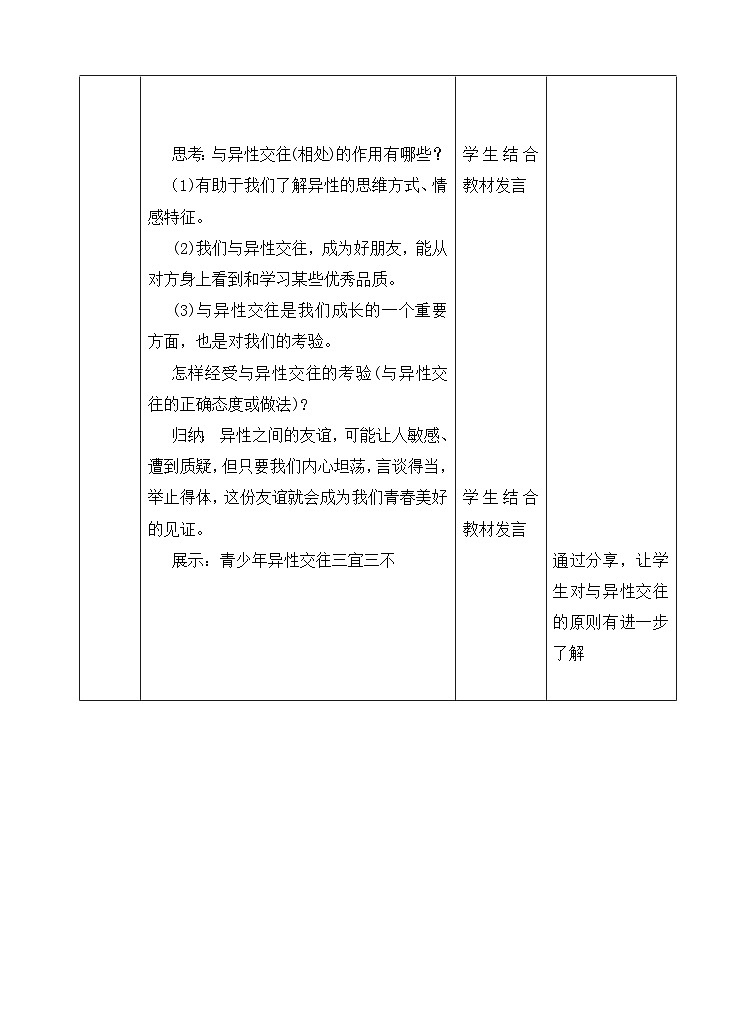 部编版七年级下册道德与法治1-2-12青春萌动 教案03