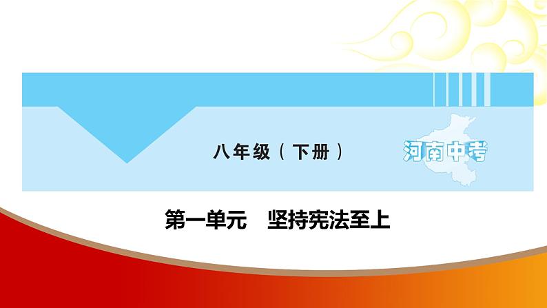 中考命题非常解读精华版道德与法治第一部分八年级下册第一单元课件第1页