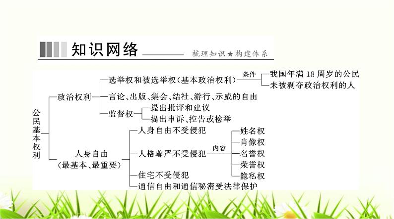 人教版八年级道德与法治下册第二单元第三课第一课时公民基本权利课件02