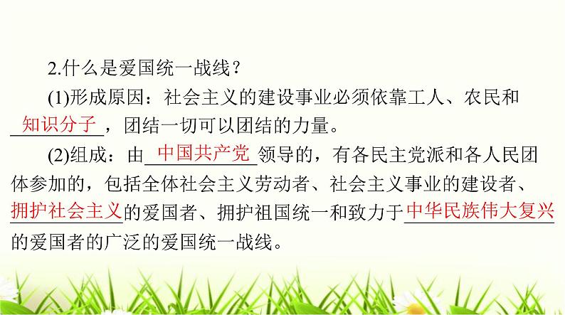 人教版八年级道德与法治下册第三单元第五课第二课时基本政治制度课件03