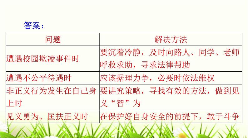 人教版八年级道德与法治下册第四单元第八课第二课时公平正义的守护课件第8页