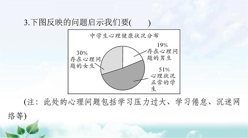 人教版七年级道德与法治下册第一单元检测课件04