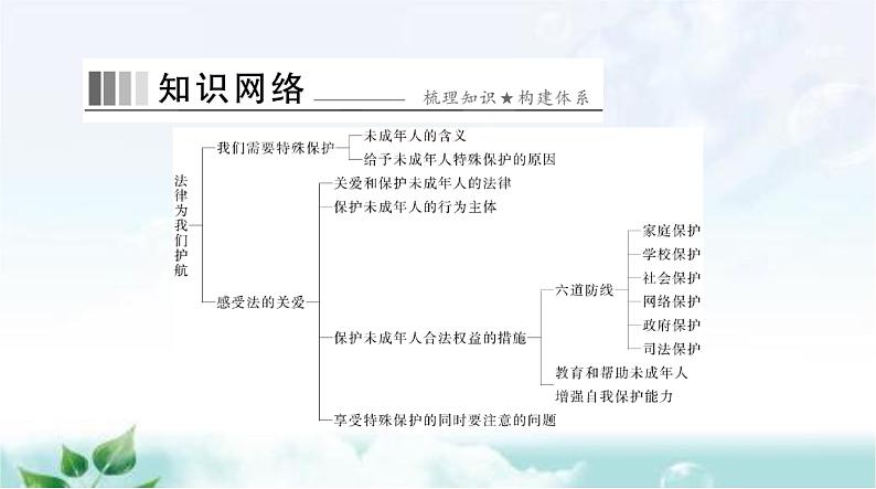 人教版七年级道德与法治下册第四单元第十课第一课时法律为我们护航课件第2页