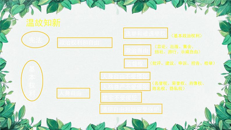 部编版道德与法治八年级下册 公民基本权利2课件03