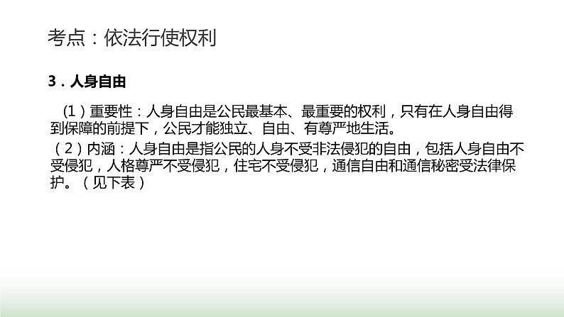 中考道德与法治复习专题二法治教育第十节依法行使权利 自觉履行义务课件08