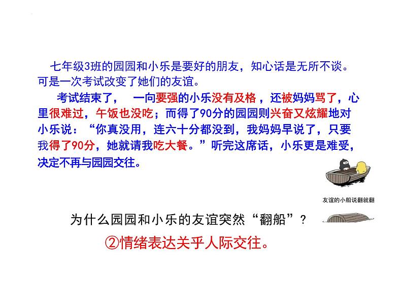 4.2+情绪的管理+课件-2023-2024学年统编版道德与法治七年级下册 (1)第4页