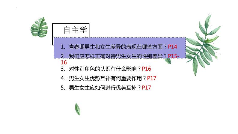 2.1+男生女生+课件-2023-2024学年统编版道德与法治七年级下册 (2)第3页