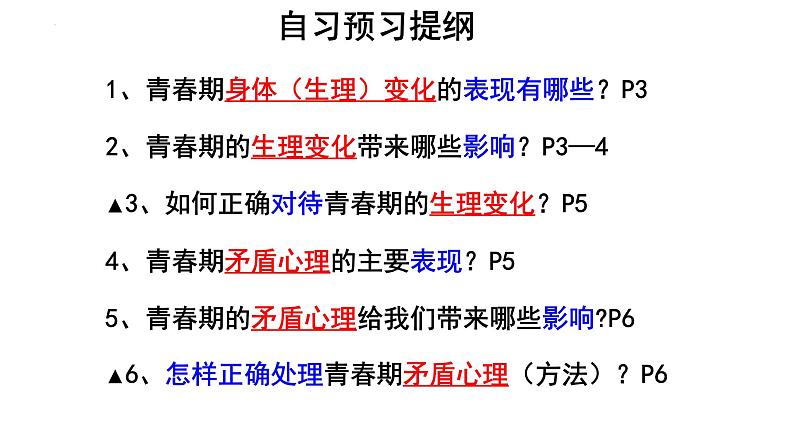 1.1+悄悄变化的我+课件-2023-2024学年统编版道德与法治七年级下册 (2)第2页