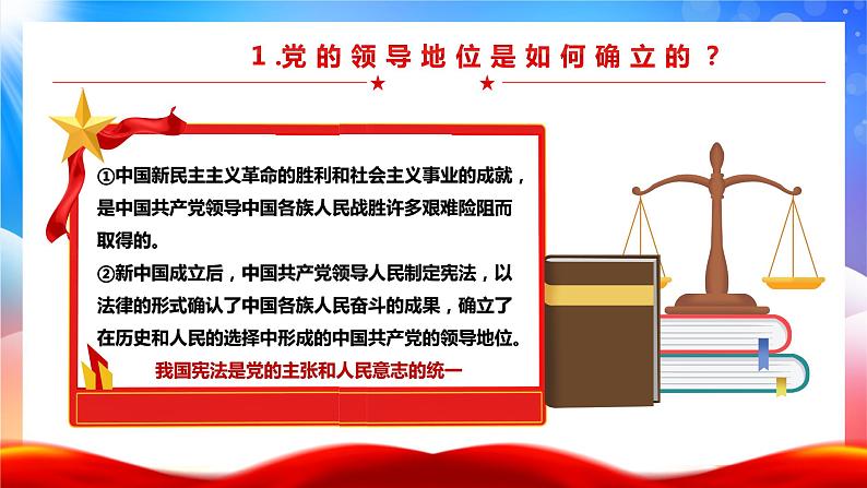 1.1 党的主张和人民意志的统一 课件-2023-2024学年统编版道德与法治八年级下册 (3)第7页