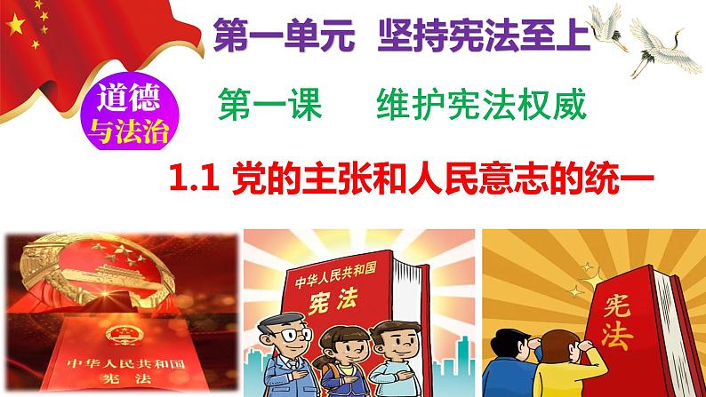 1.1党的主张和人民意志的统一 课件-2023-2024学年统编版道德与法治八年级下册 (2)02