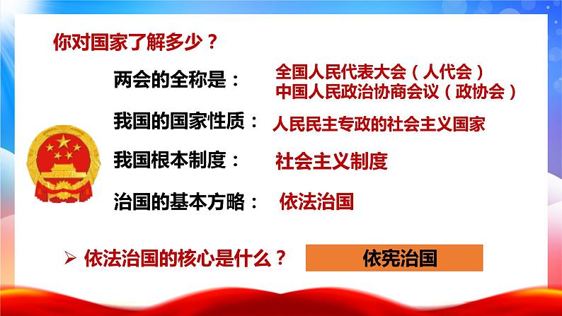 2.1 坚持依宪治国 课件-2023-2024学年统编版道德与法治八年级下册 (2)第4页