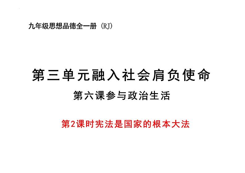 2.1 坚持依宪治国 课件-2023-2024学年统编版道德与法治八年级下册 (3)(1)第1页