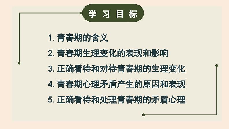 1.1 悄悄变化的我   课件-2023-2024学年统编版道德与法治七年级下册05