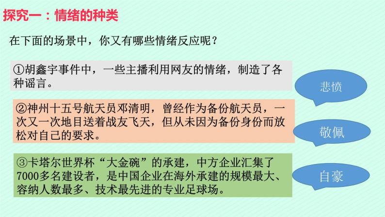 七年级下部编版道德与法治第四课第一框《青春的情绪》课件（含教学设计，2个视频）08