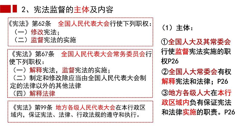 2.2+加强宪法监督+课件-2023-2024学年统编版道德与法治八年级下册 (1)第7页