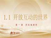 1.1 开放的世界2023-2024学年部编版道德与法治九年级下册课件