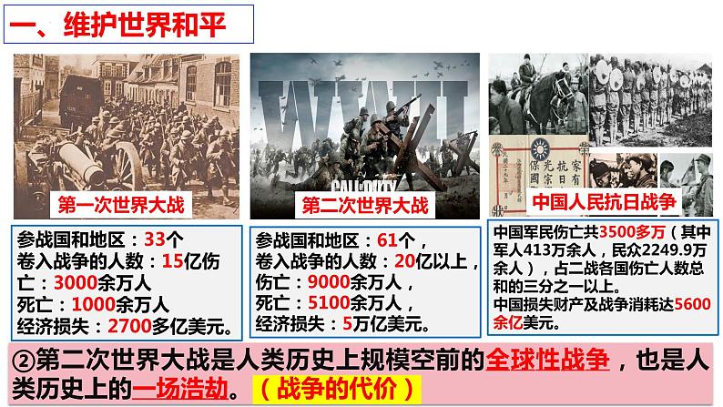 2.1+推动和平与发展+课件-2023-2024学年统编版道德与法治九年级下册第3页