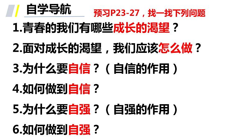 3.1+青春飞扬+课件-2023-2024学年统编版道德与法治七年级下册第2页