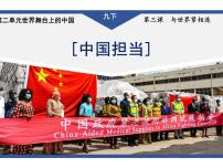 人教部编版九年级下册中国担当备课ppt课件