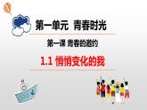 1.1 悄悄变化的我  课件   2023-2024学年七年级道德与法治下册 （统编版）