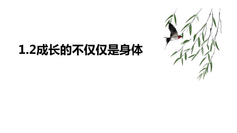 1.2+成长的不仅仅是身体+课件-2023-2024学年统编版道德与法治七年级下册 (2)第1页