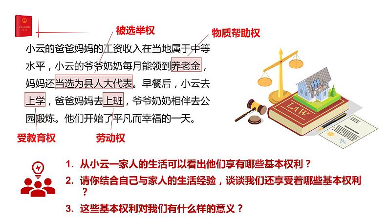 3.1公民基本权利      课件 -2023-2024学年八年级道德与法治下册 （统编版）第4页