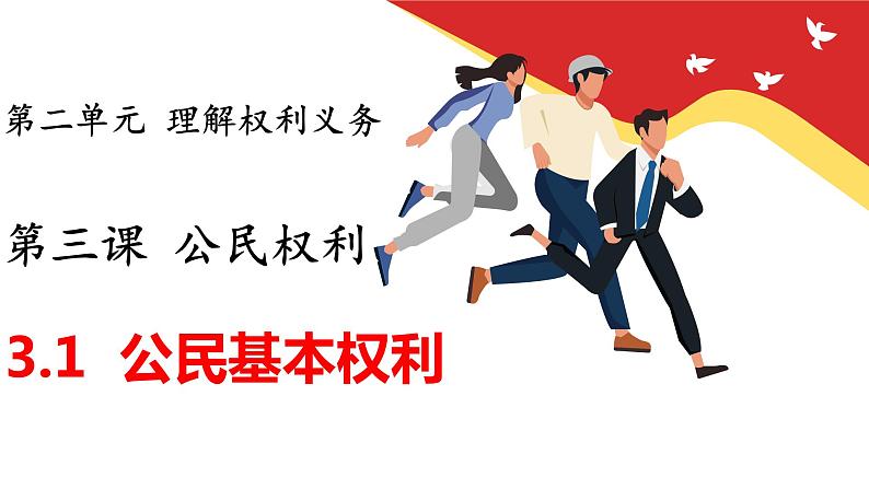 3.1公民基本权利     课件 -2023-2024学年八年级道德与法治下册 （统编版）第1页