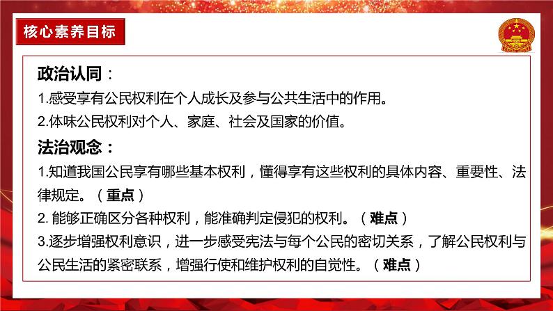 3.1公民基本权利   课件 -2023-2024学年八年级道德与法治下册 （统编版） (2)第5页