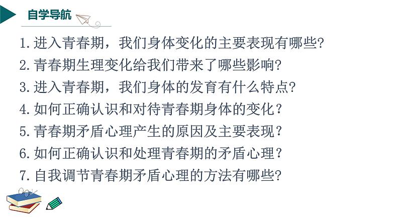 1.1悄悄变化的我-  课件 -2023-2024学年七年级道德与法治下册 （统编版）03