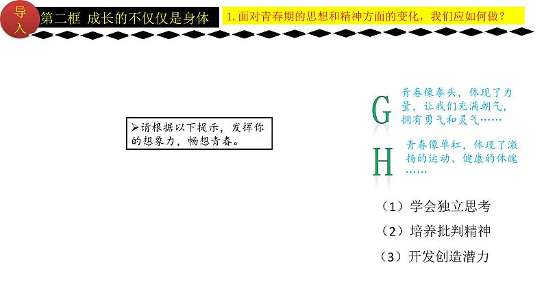 1.2成长的不仅仅是身体 课件 -2023-2024学年七年级道德与法治下册 （统编版）第2页