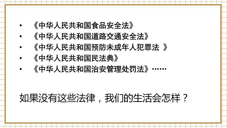 七下9.1生活需要法律第6页