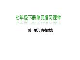 第一单元+青春时光+复习课件-+2023-2024学年统编版道德与法治七年级下册