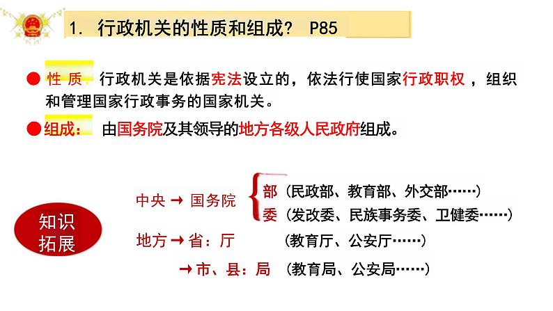 6.3+国家行政机关+课件-2023-2024学年统编版八年级道德与法治下册05