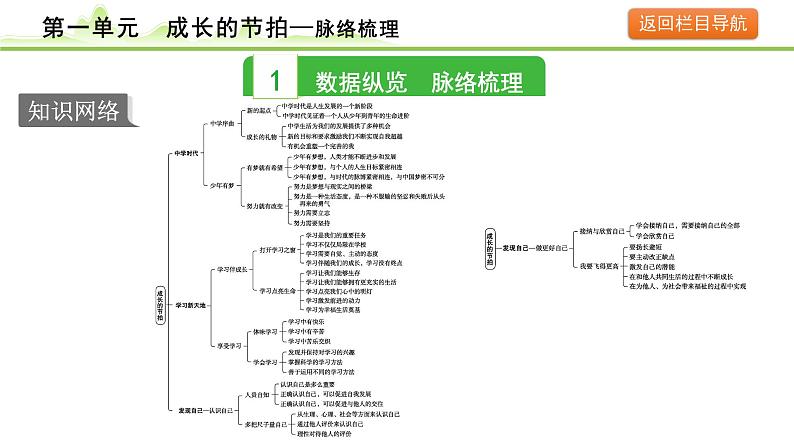 1.第一单元  成长的节拍课件-2024年中考道德与法治一轮复习（七年级上册）第3页