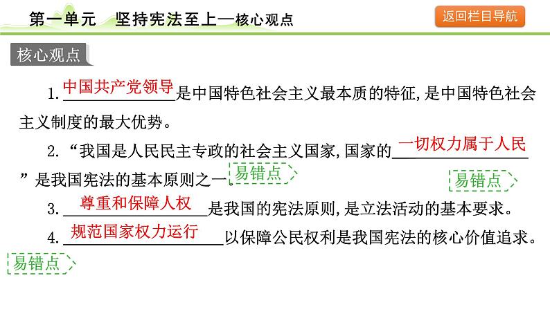 1.第一单元　坚持宪法至上课件-2024年中考道德与法治一轮复习（八年级下册）第4页