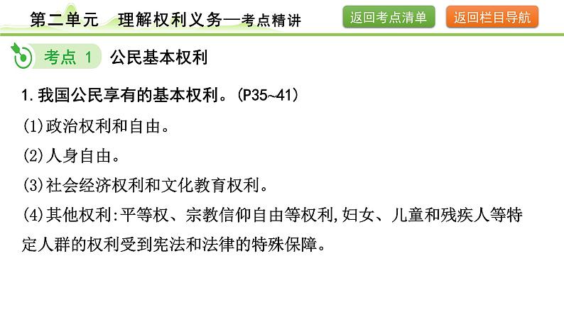 2.第二单元　理解权利义务课件-2024年中考道德与法治一轮复习（八年级下册）第8页