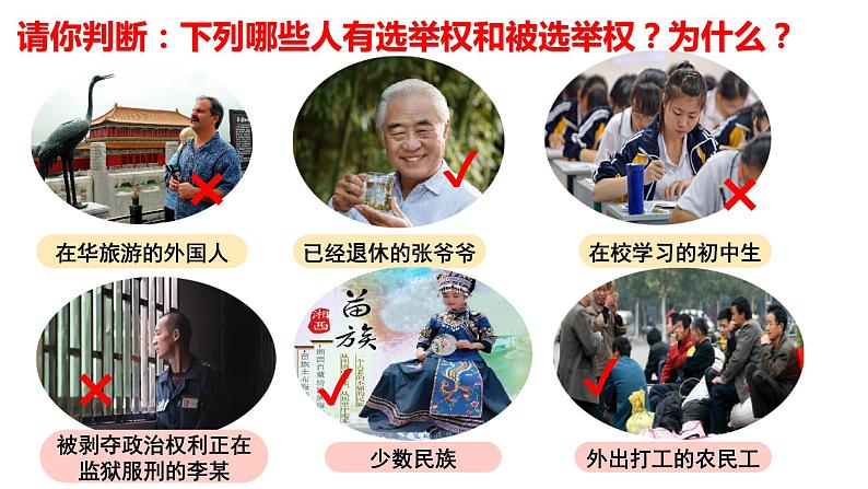 3.1+公民基本权利+课件-2023-2024学年统编版道德与法治八年级下册05