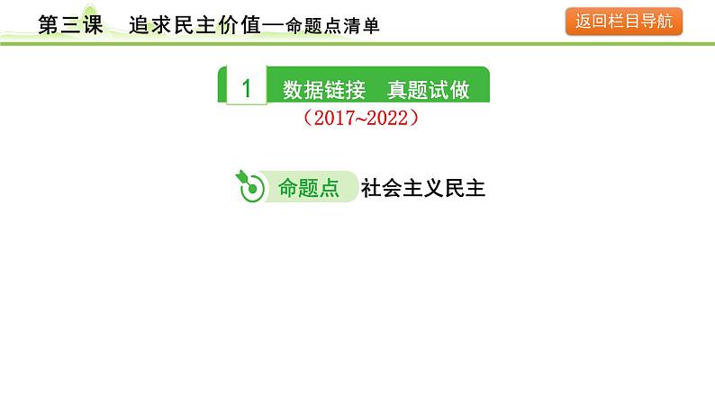 第三课++追求民主价值+课件-2023-2024学年统编版道德与法治九年级上册第3页