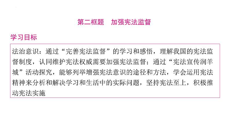 2.2+加强宪法监督+课件-2023-2024学年统编版道德与法治八年级下册第2页