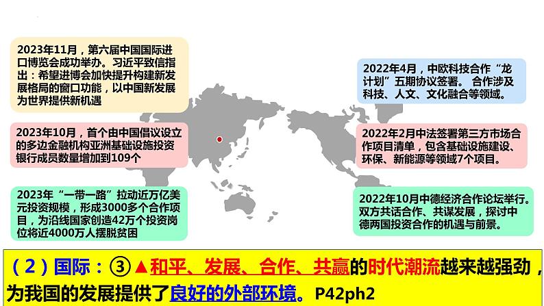 4.1+中国的机遇与挑战+课件-2023-2024学年统编版道德与法治九年级下册 (1)第5页