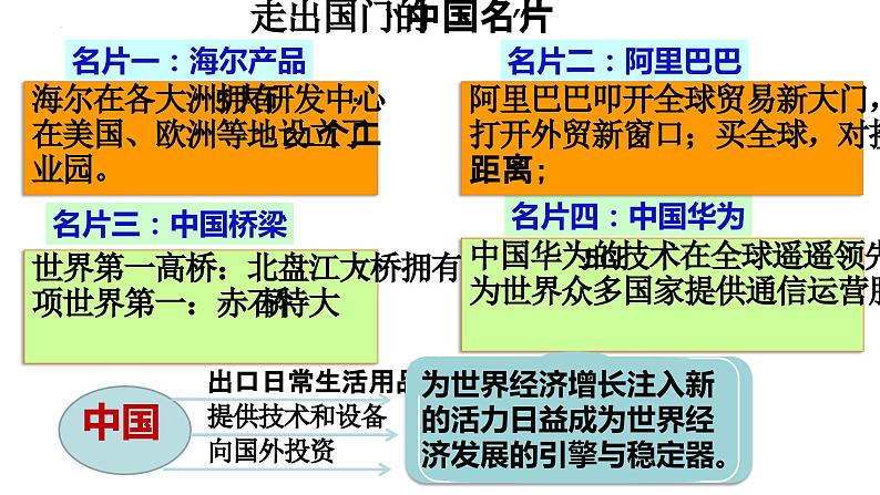 3.2+与世界深度互动+课件-2023-2024学年统编版道德与法治九年级下册 (3)第5页