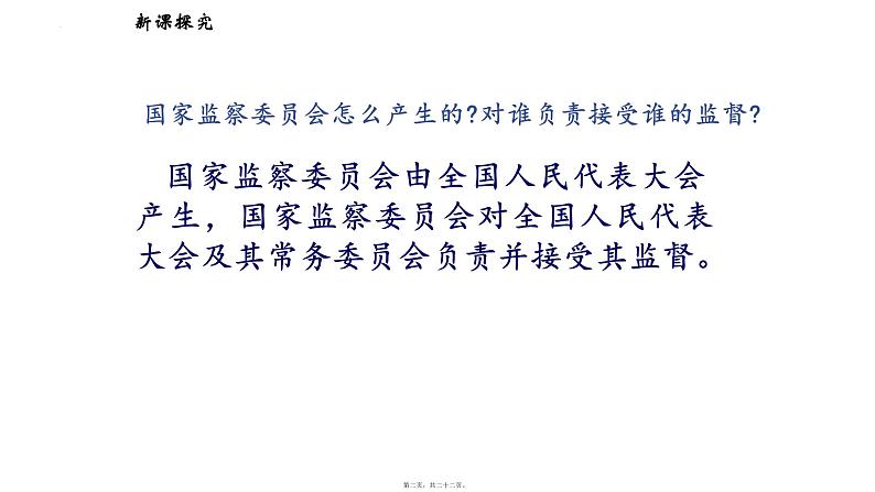 6.4 国家监察机关 课件-2023-2024学年统编版道德与法治八年级下册第2页