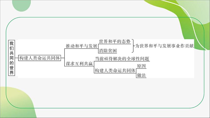 九年级下册+第一单元++我们共同的世界+课件-2024年中考道德与法治一轮复习第6页